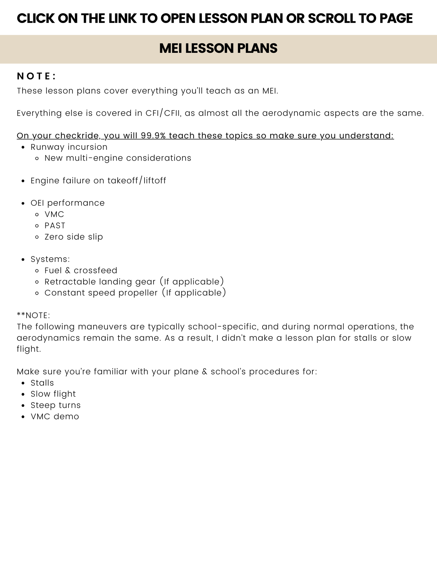 MEI Lesson Plans - Airlines on Autopilot