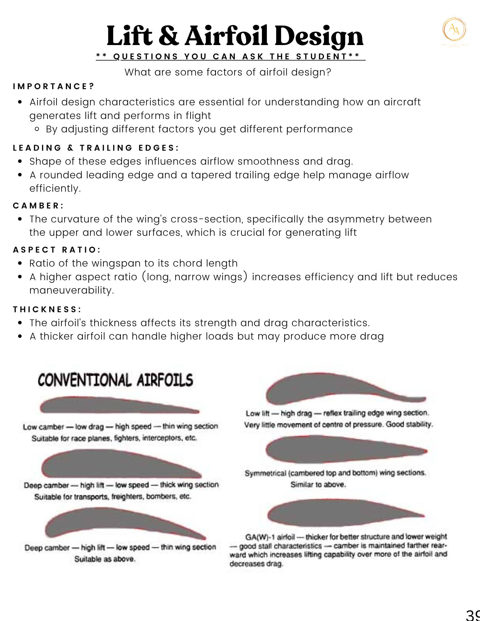 CFI Lesson Plans - Airlines on Autopilot