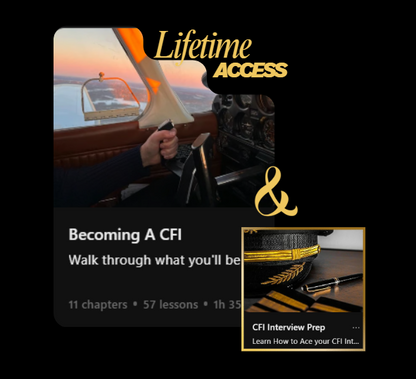 CFI + Interview Pilot Prep- Lifetime Access - Airlines on Autopilot