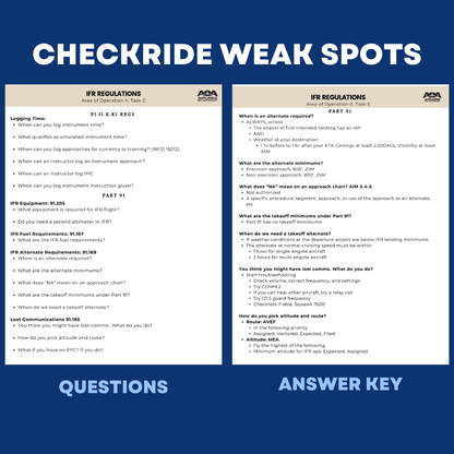 CFII Checkride Study Guide