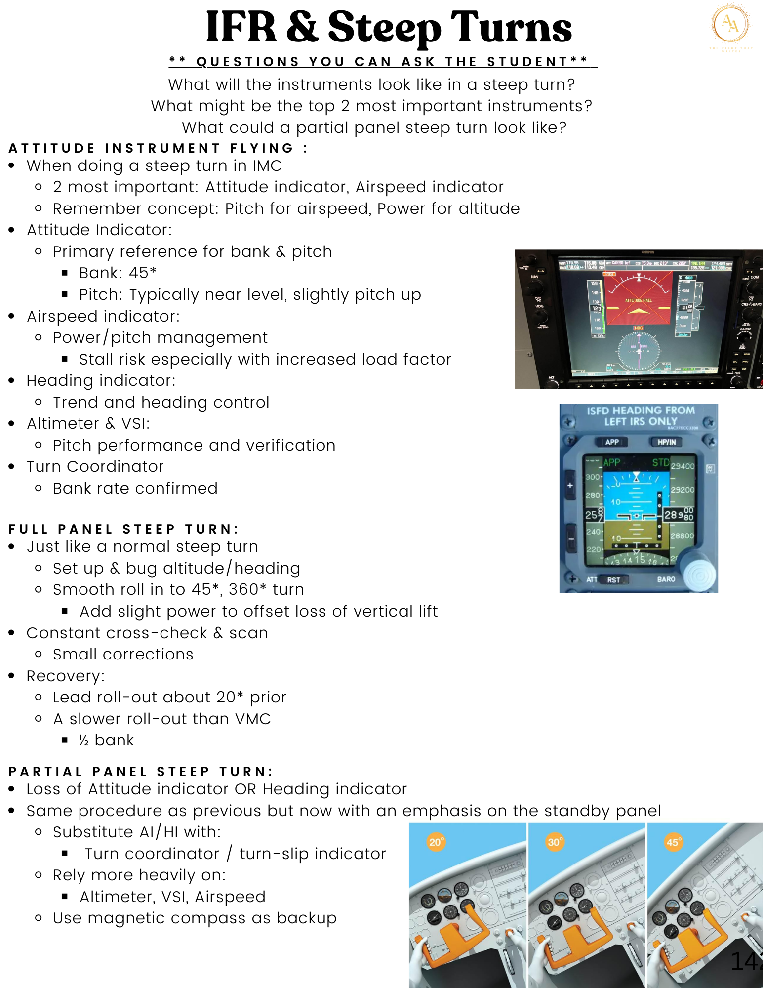 CFI/CFII/MEI Lesson Plan Bundle - Airlines on Autopilot
