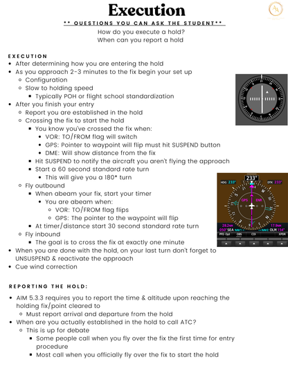 CFII Lesson plans - Airlines on Autopilot