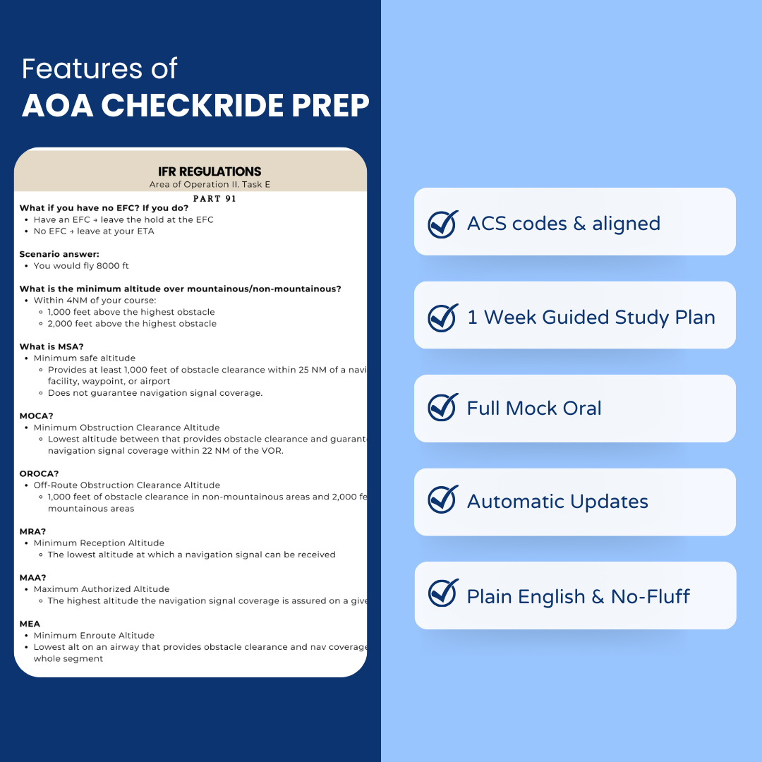 CFII Checkride Study Guide