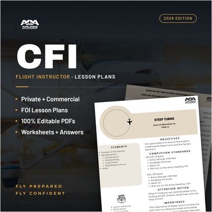 CFI Lesson Plans - Airlines on Autopilot