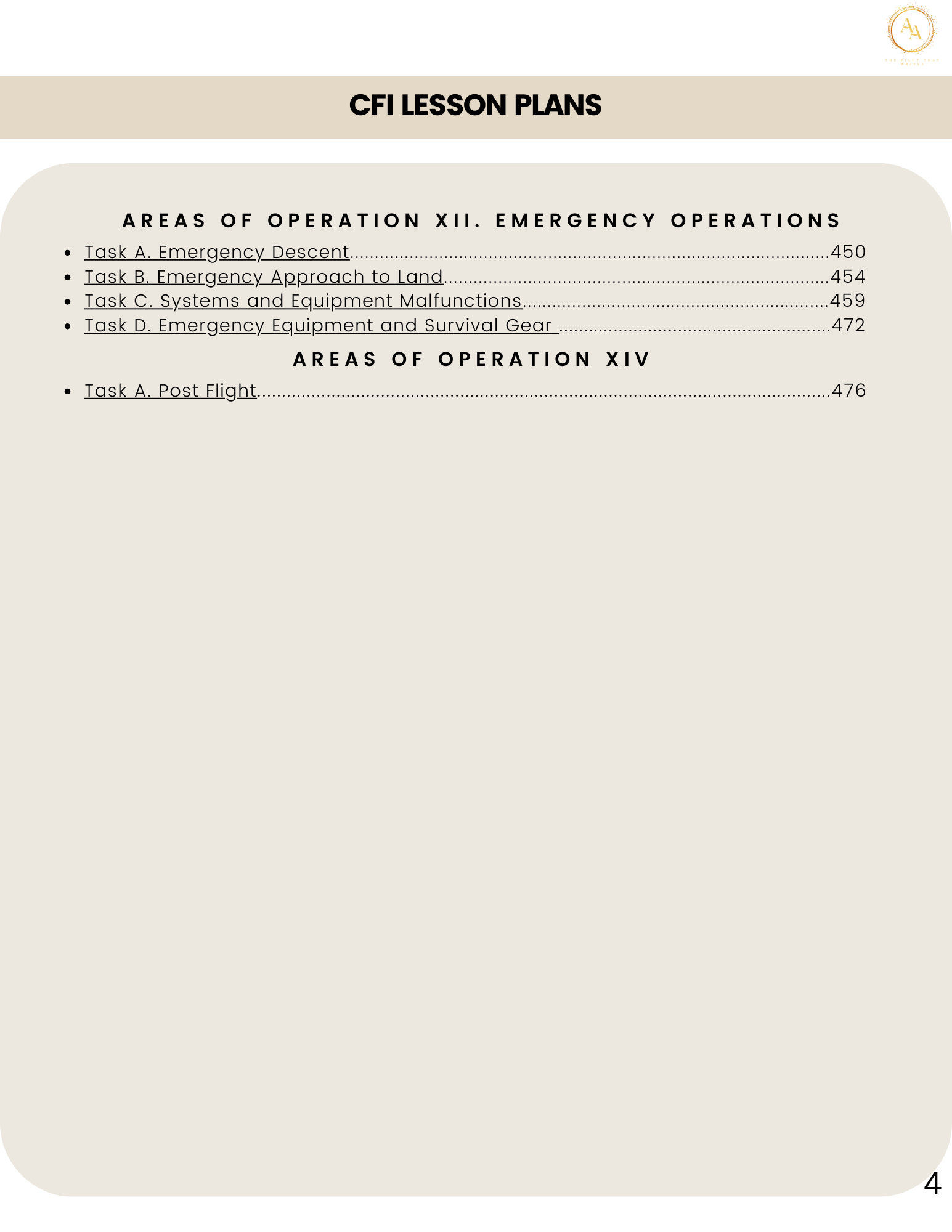 CFI/CFII/MEI Lesson Plan Bundle - Airlines on Autopilot
