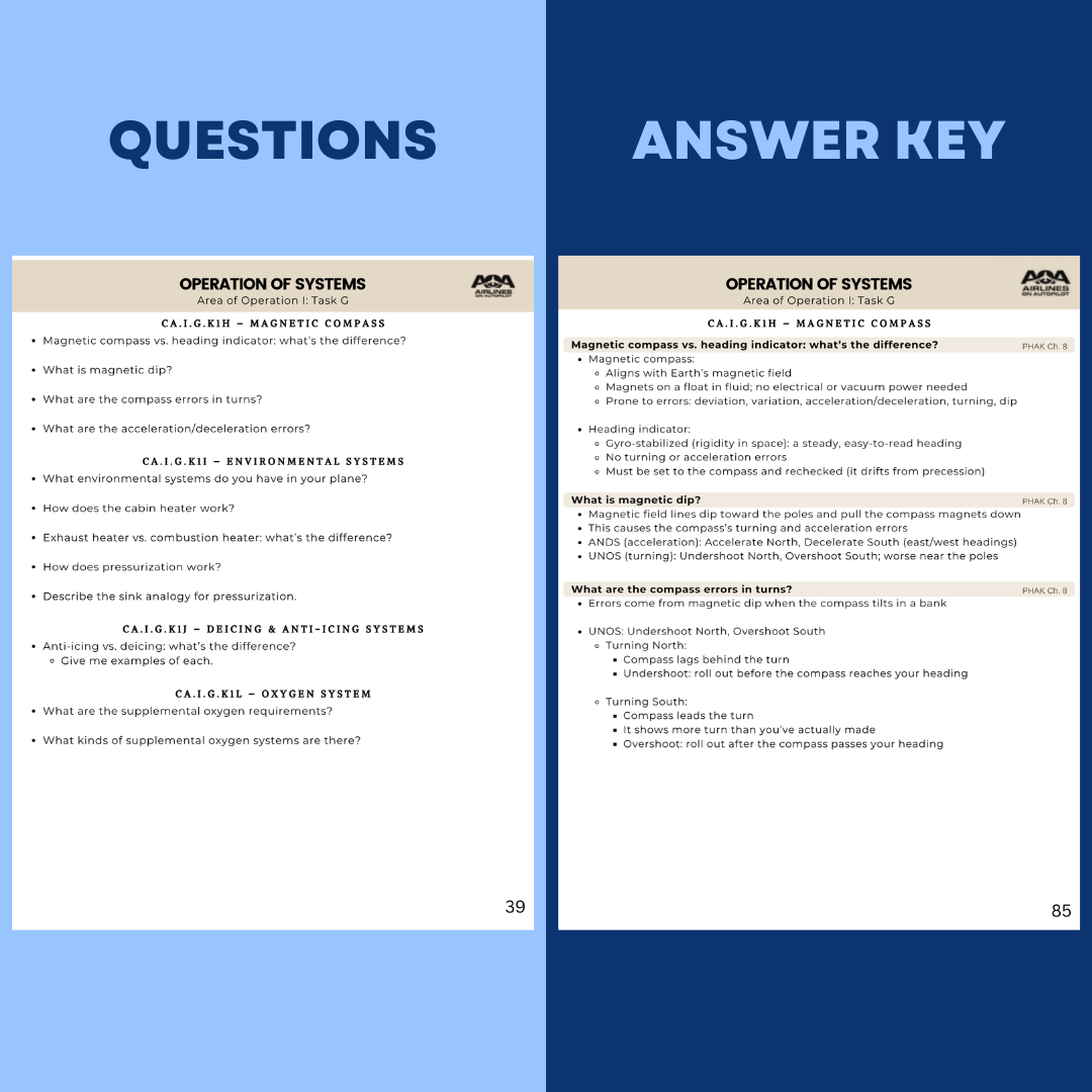 Commercial Checkride Study Guide - Airlines on Autopilot