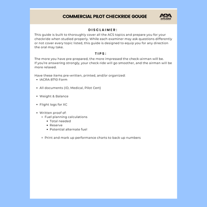 Complete Checkride Prep Bundle | PPL-CFI
