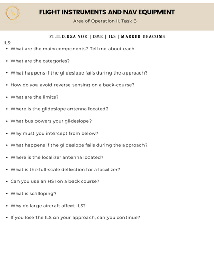 Instrument Checkride Study Guide - Airlines on Autopilot