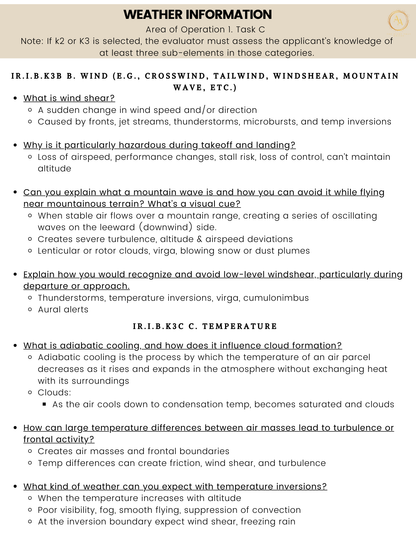 Instrument Checkride Study Guide - Airlines on Autopilot