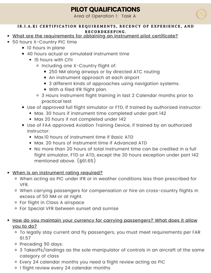 Starter Study Guide Bundle - Airlines on Autopilot