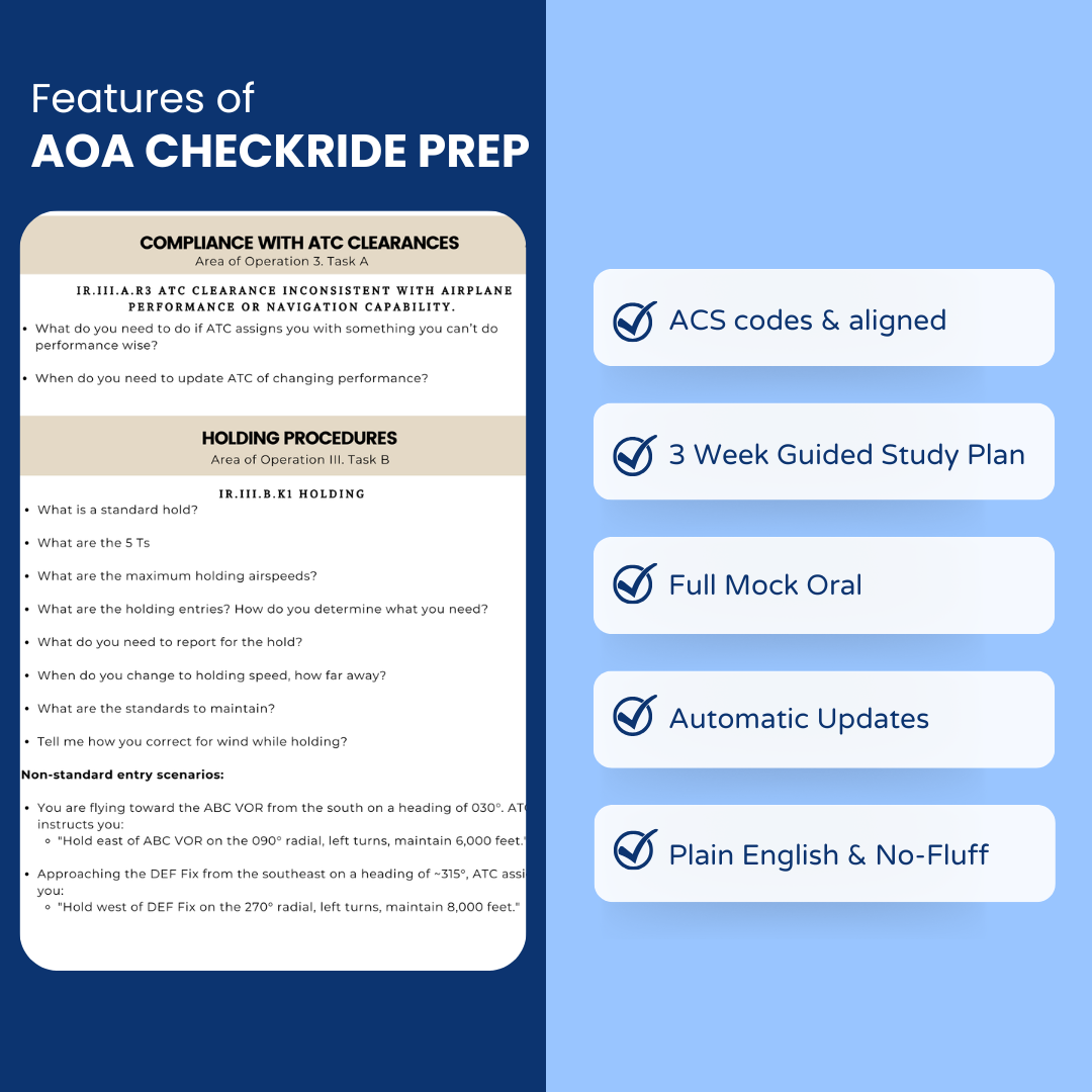 Instrument Checkride Study Guide