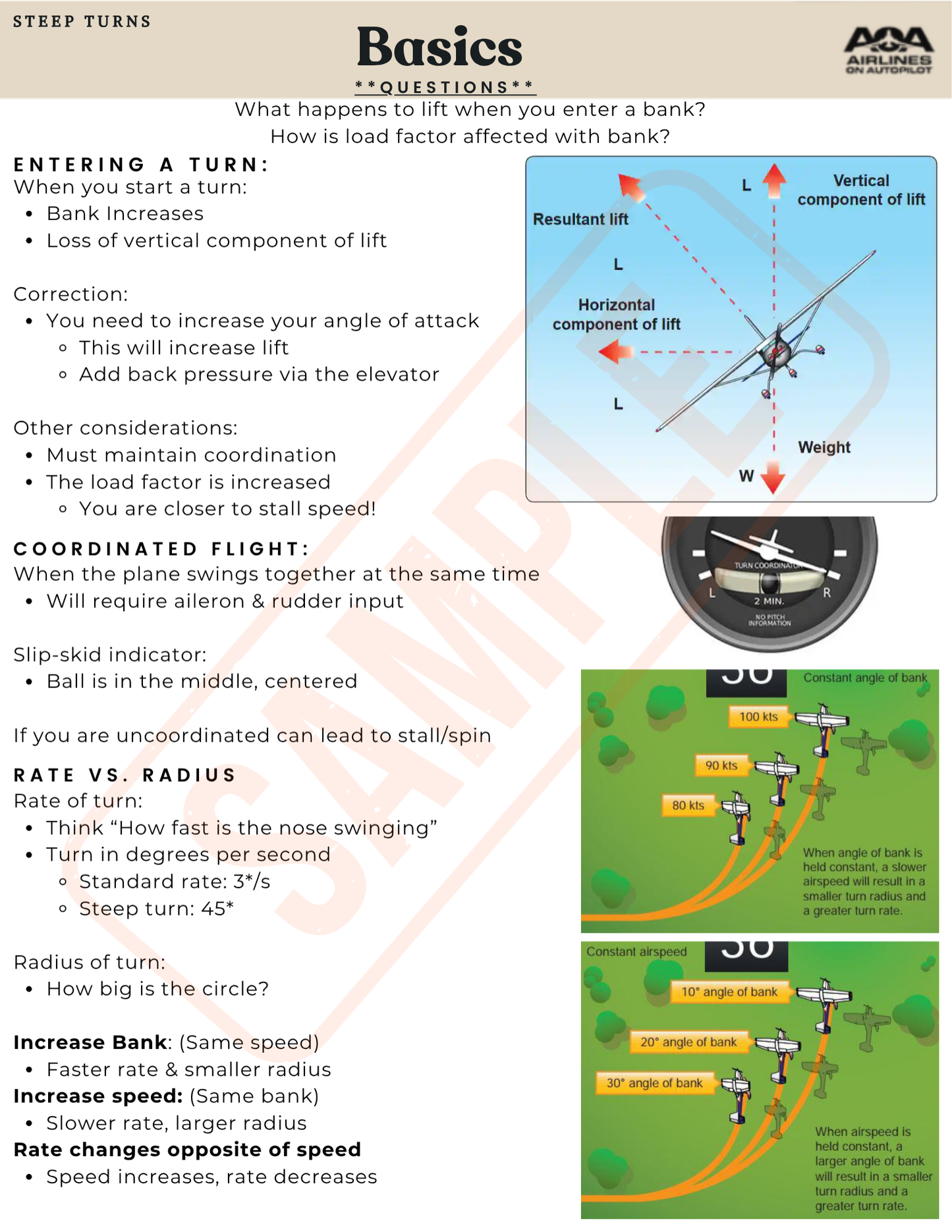 CFI Lesson Plans
