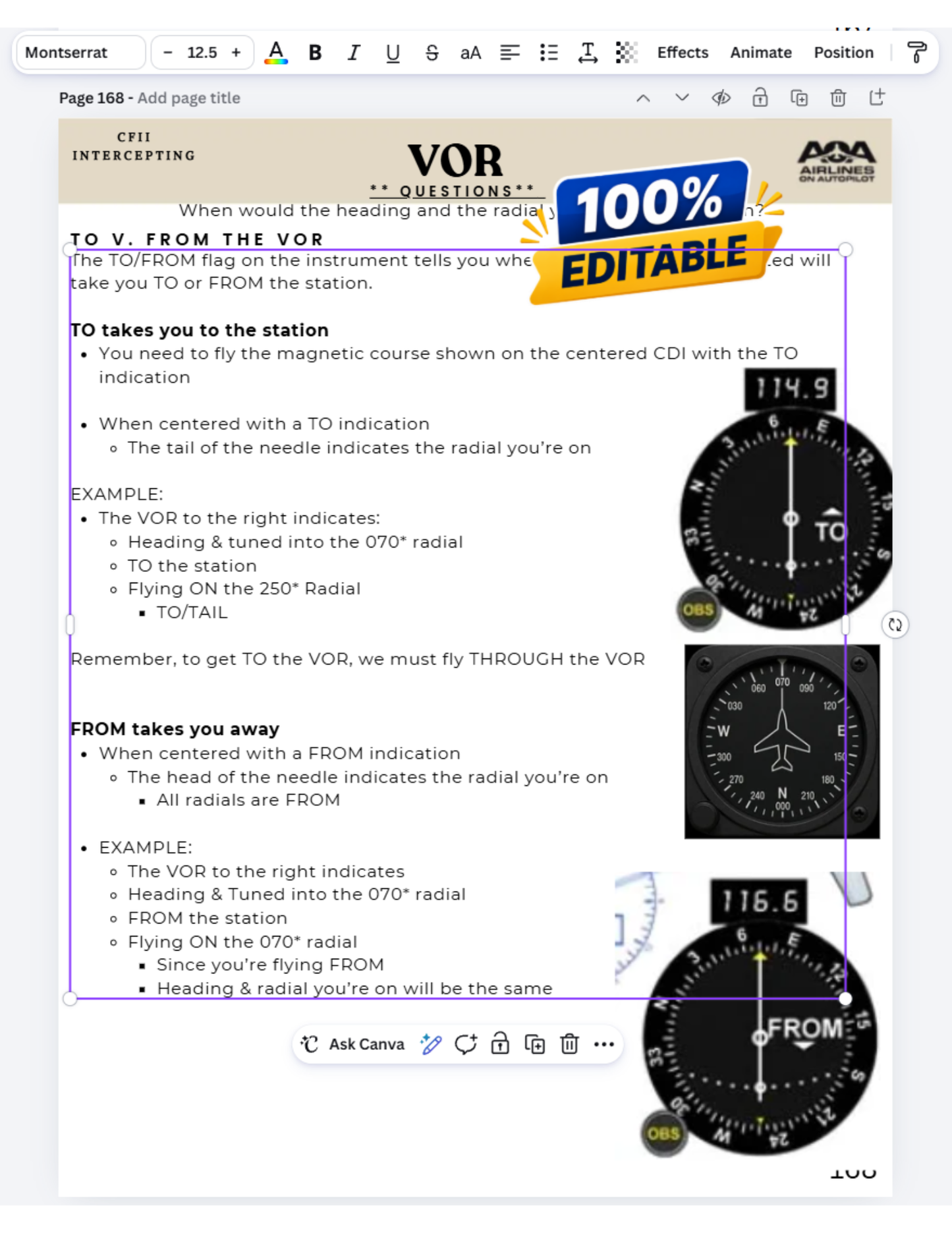 CFI/CFII Lesson Plan Bundle