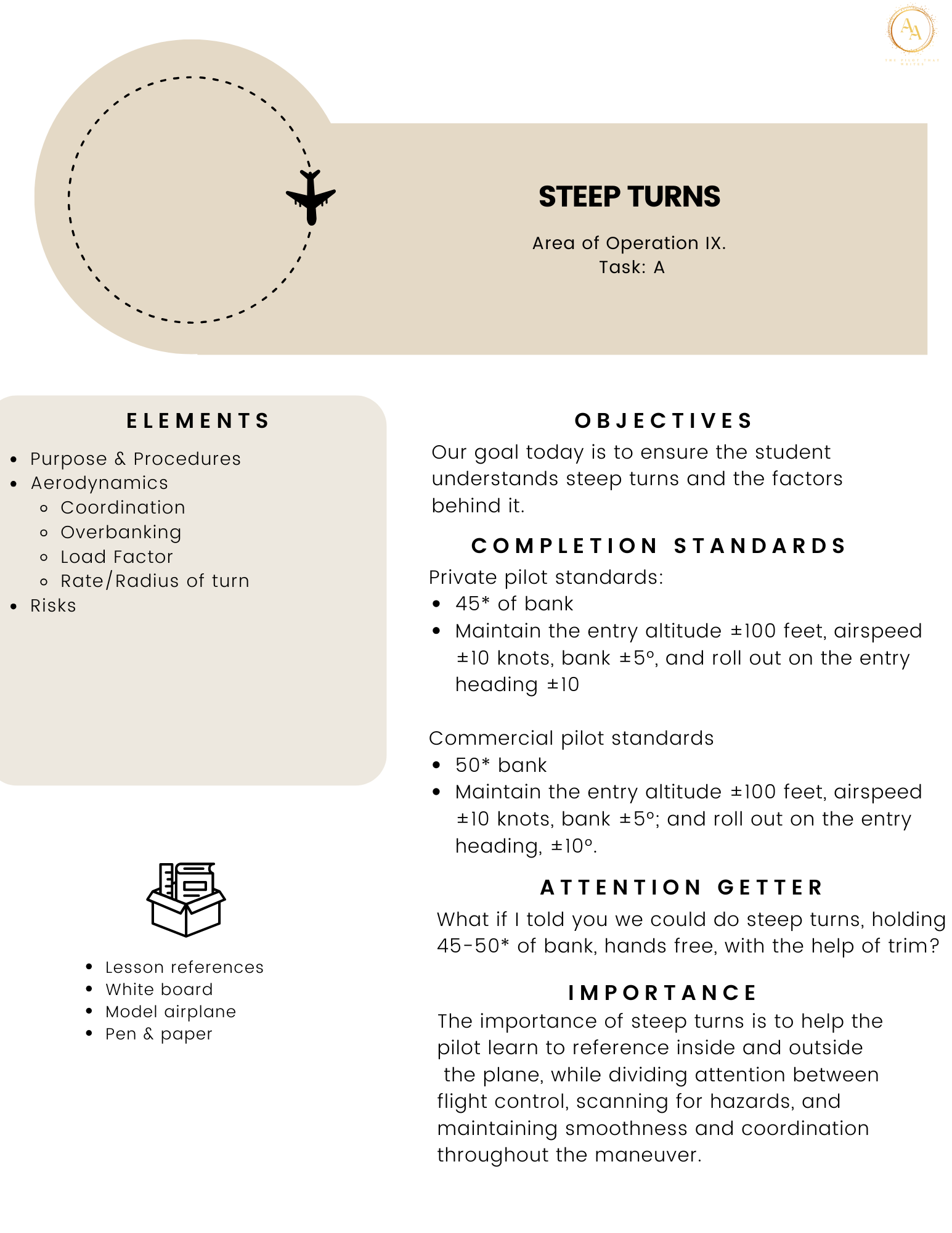CFI Lesson Plans - Airlines on Autopilot