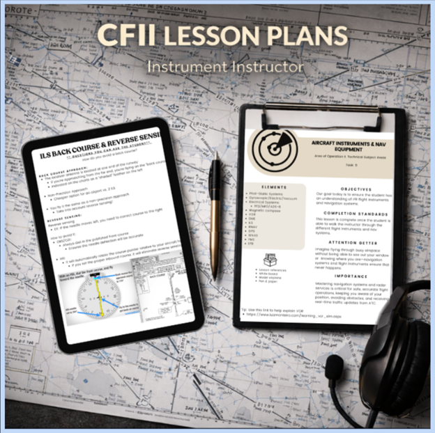 CFII Lesson plans - Airlines on Autopilot