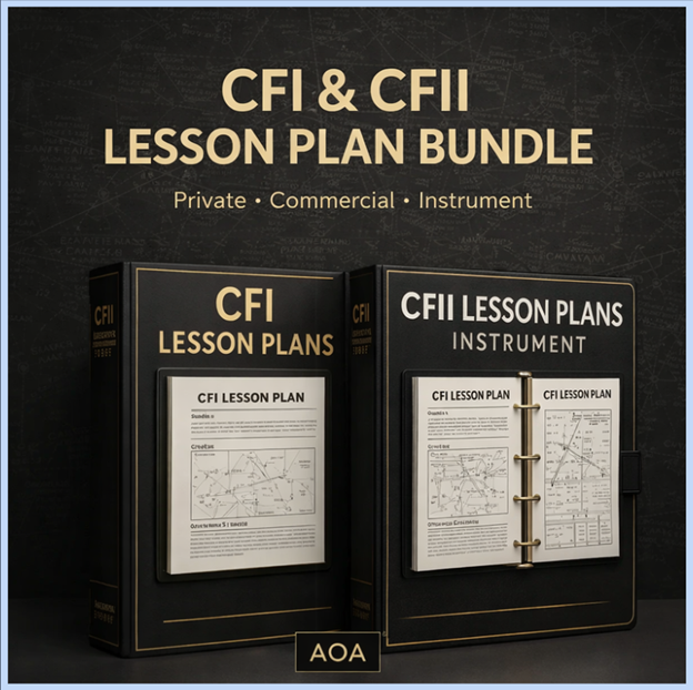 CFI/CFII Lesson Plan Bundle - Airlines on Autopilot