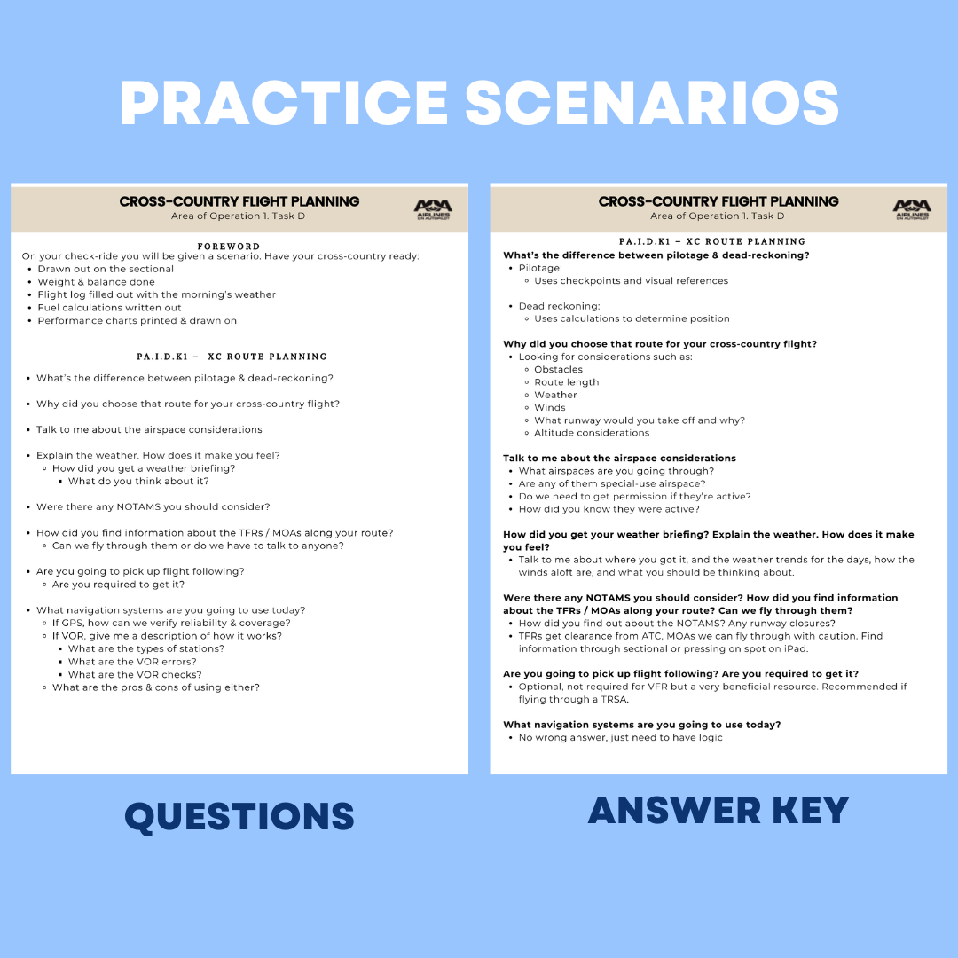 Private Pilot Checkride Study Guide