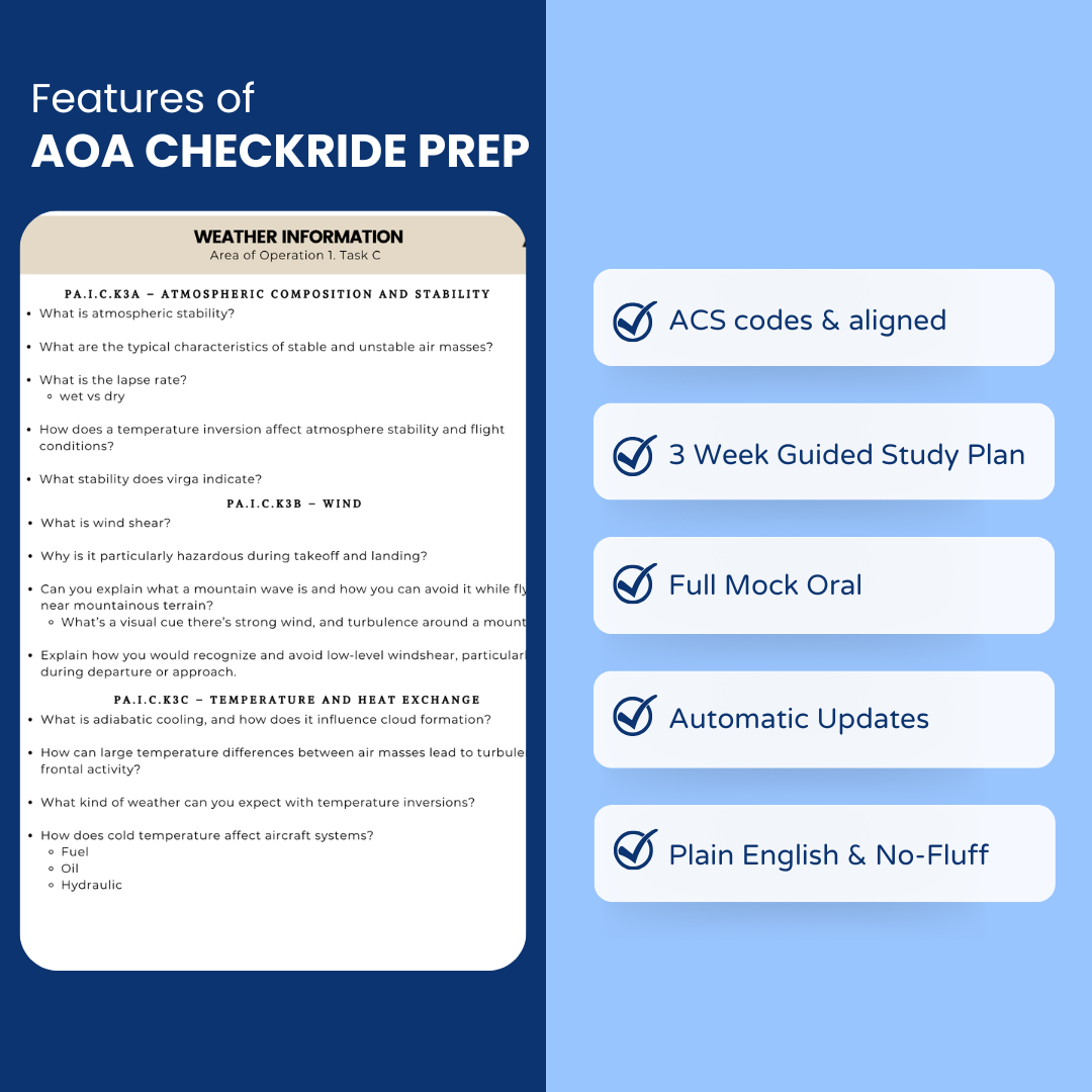 Private Pilot Checkride Study Guide