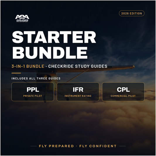 PPL | IFR | CPL Checkride Study Guide Bundle