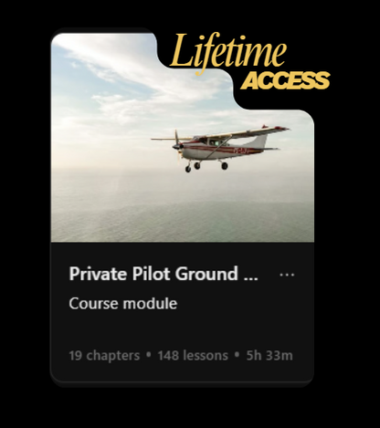Private Pilot AOA Prep - Lifetime Access - Airlines on Autopilot